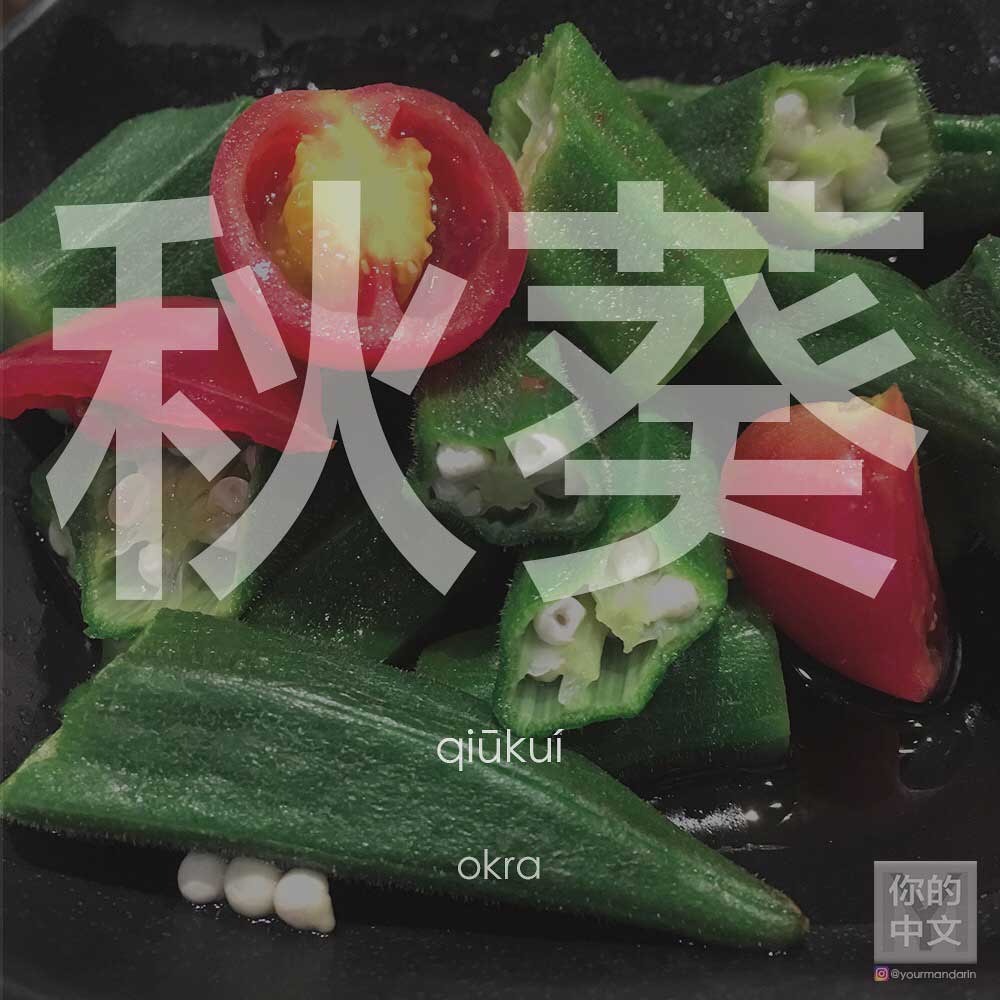 Okra 秋葵 (Qiukui) | YourMandarin